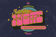 Saturday Night Font Family, a Script Font by Aiyari (Thumbnail 1 of 14)