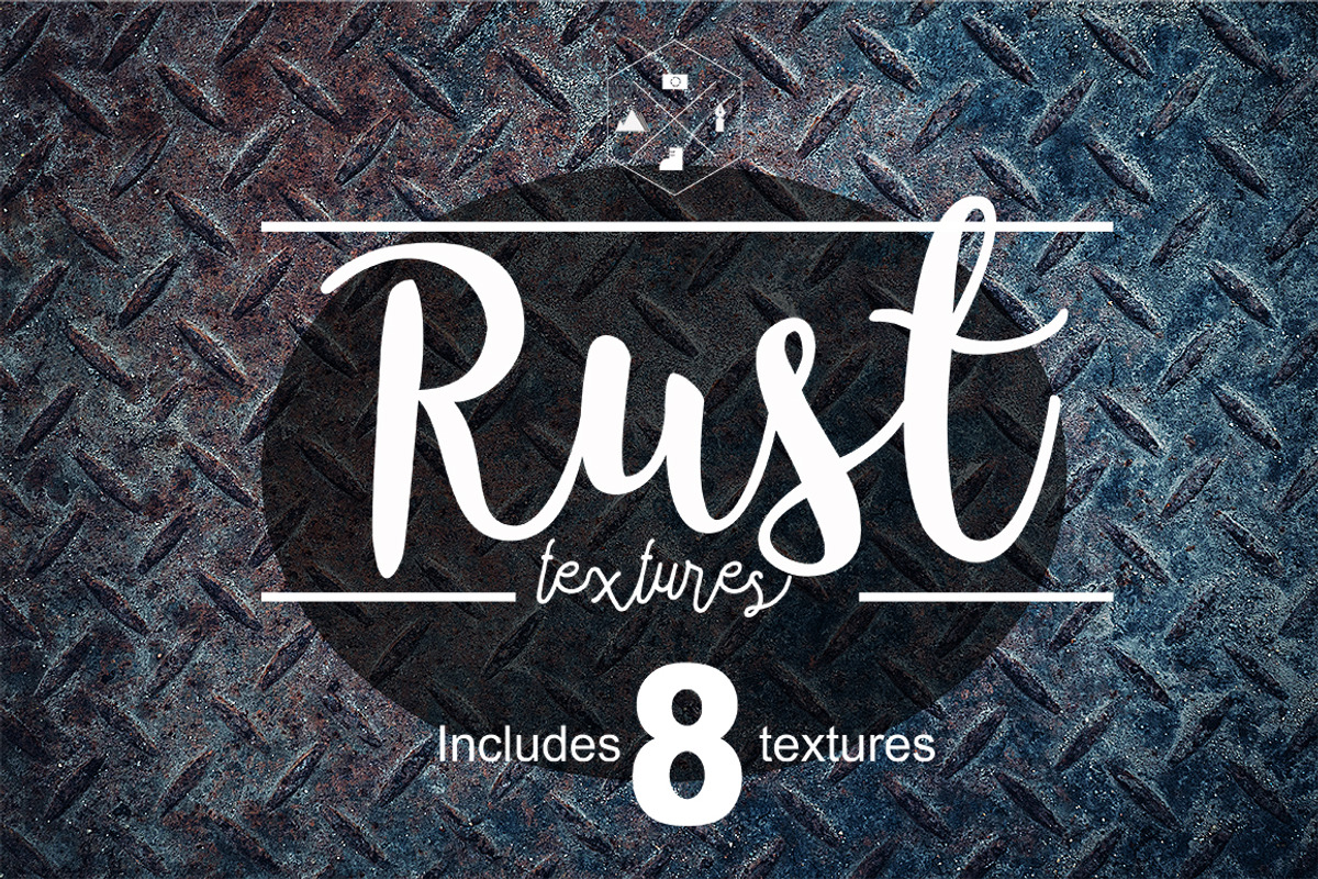 8 RUSTED METAL TEXTURES, a Texture Graphic by photo3idea (Photo 9 of 9)