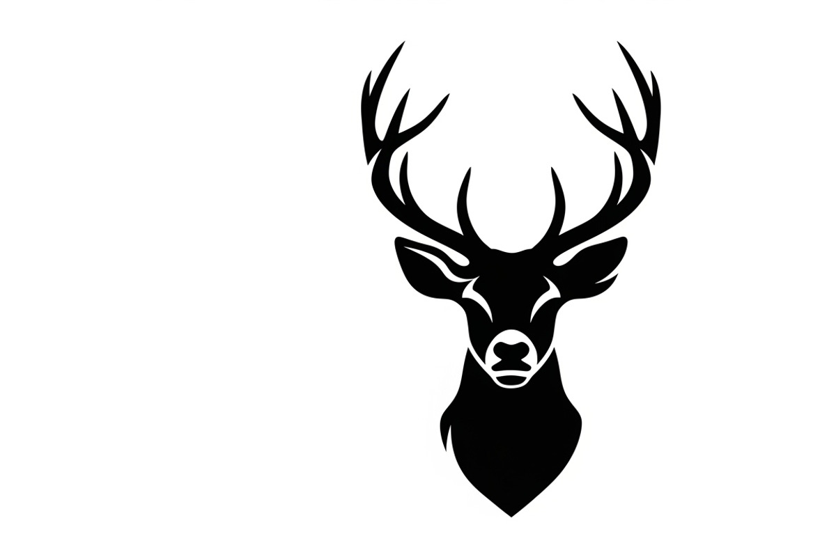 deer head wall mount silhouette, an Illustration by Amazin_art (Photo 44 of 51)