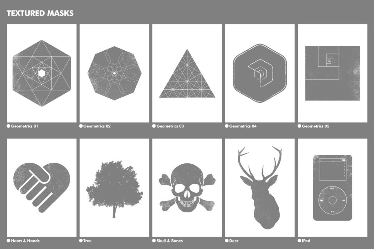 Textures & Image Masks Collection preview 2