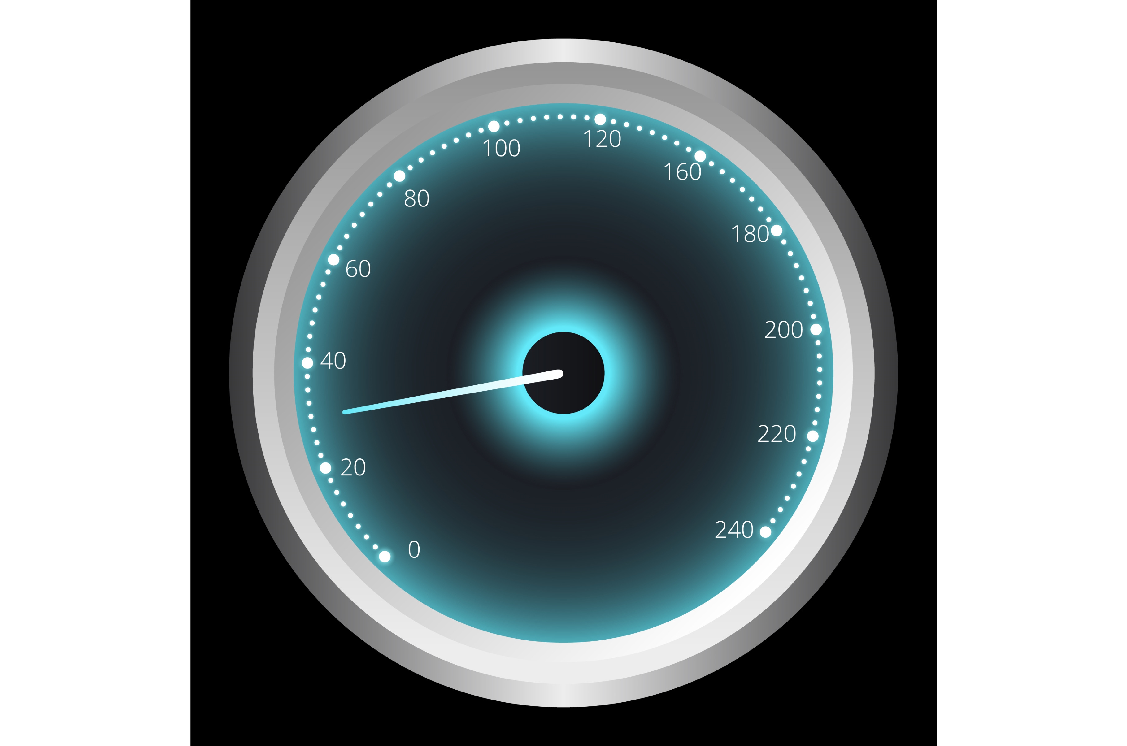Realistic car dashboard, an Object Graphic by Things for designers