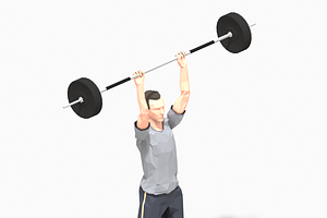 Barbells Worksout Animation Bundle