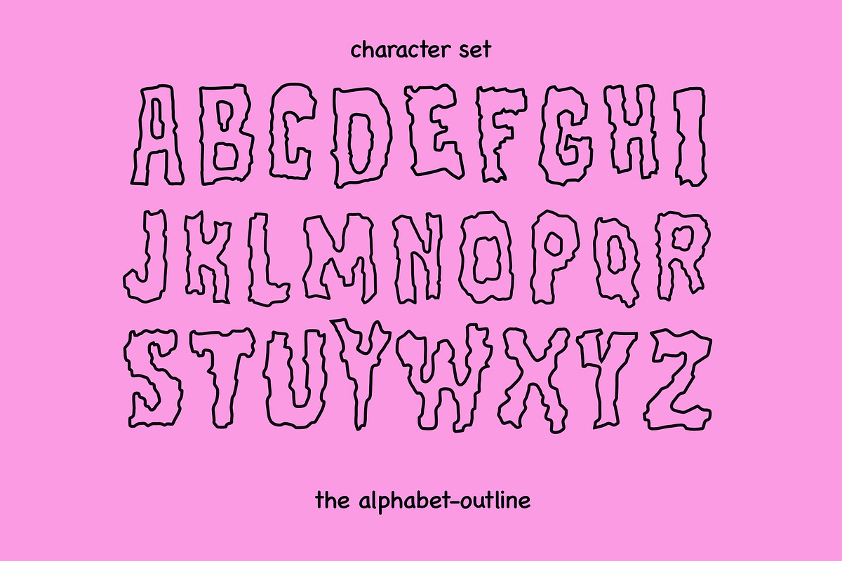 Let Me Be Frank Font - Horror Font, a Handwritten Font by ariodsgn (Photo 4 of 10)