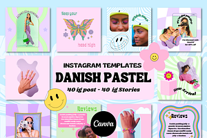 Danish Pastel Instagram Template