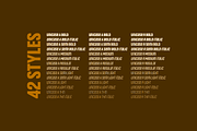 Headlines Unicase Font Family, a Sans Serif Font by TypeThis!Studio (Thumbnail 9 of 26)