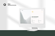 Cleo modern pitch deck presentation, a Presentation Template by peterdraw (Thumbnail 8 of 8)