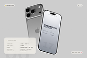 iPhone 17 Pro Mockup, an iPhone Mockup by Toasin Studio (Thumbnail 6 of 7)
