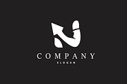 Minimal Initial N Letter Logo Modern, a Branding & Logo Template by Maylianaw28 (Thumbnail 1 of 2)