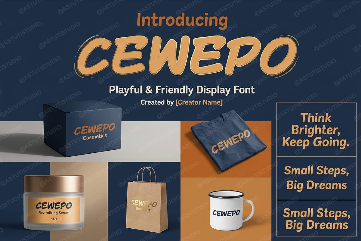 Cewepo - Elegant Serif Typeface, a Serif Font by Astuti Studio (Photo 21 of 25)