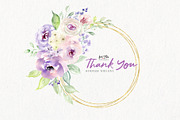 Blushed Lavender Floral Set, an Illustration by Kim Thoa Designs (Thumbnail 10 of 10)