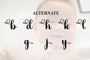 Chubby | Script Font, a Handwritten Font by Scratchones (Thumbnail 8 of 9)