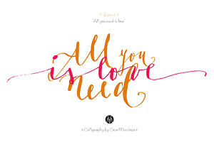 Calligraphy quotes
