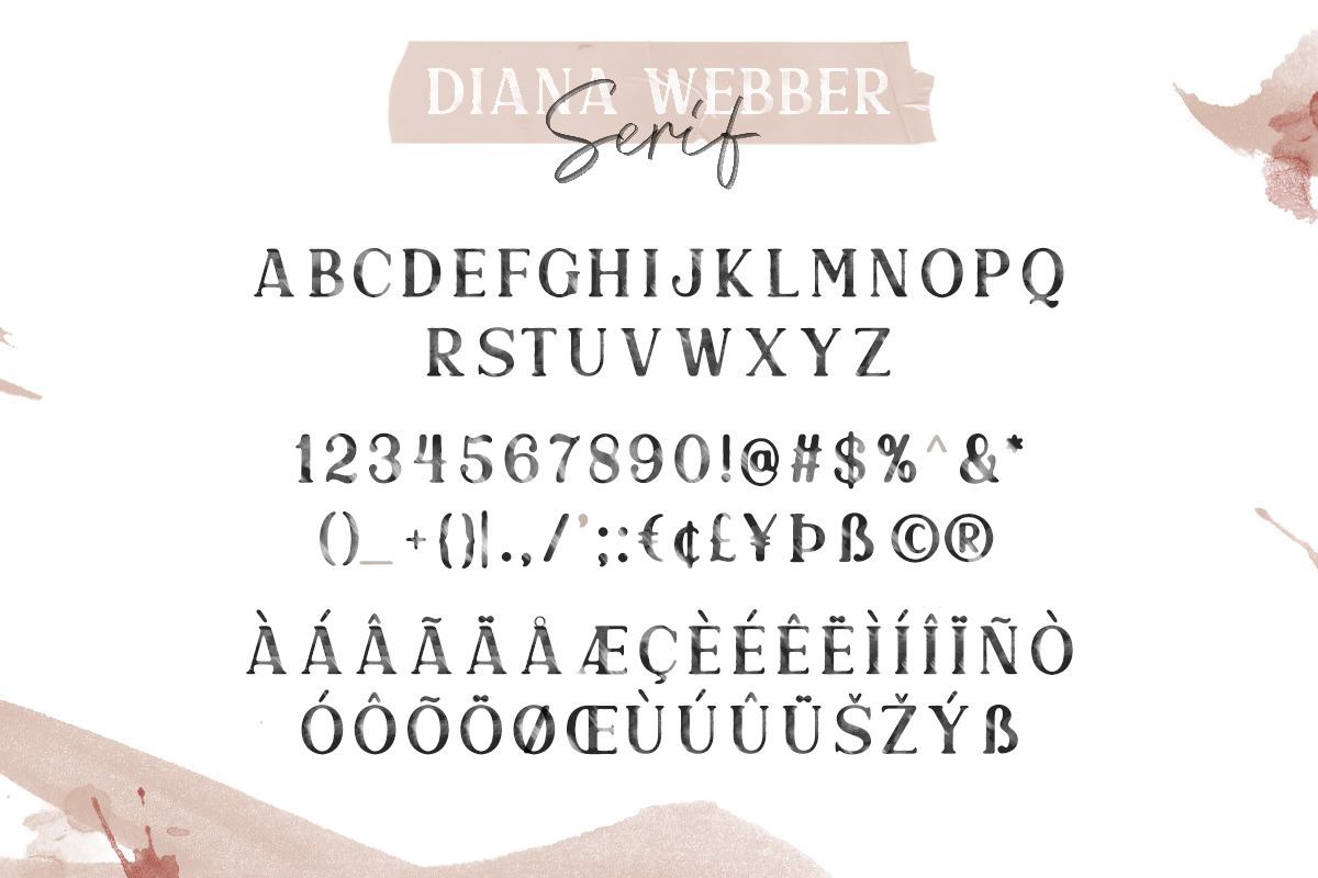 Diana Webber - SVG Font Duo, a Font by Letterhend Studio (Photo 12 of 13)