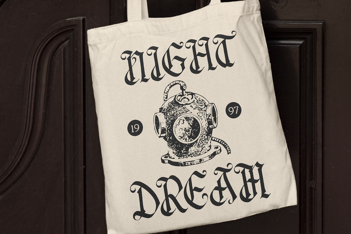 Rexstorm | Blackletter Typeface, a Blackletter Font by Denustudios (Photo 5 of 12)