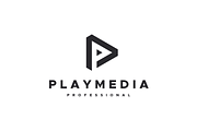 Play Media - Letter P Logo, a Branding & Logo Template by yopie (Thumbnail 3 of 3)