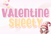 Valentine sweety - Handwritten, a Handwritten Font by Charmingbear59.design (Thumbnail 1 of 5)
