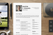 Premium Resume CV Template Set, a Resume Template by SNIPESCIENTIST (Thumbnail 1 of 5)