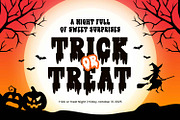 HALLOWEEN WITCHES - Halloween Font, a Handwritten Font by Umitype (Thumbnail 3 of 8)