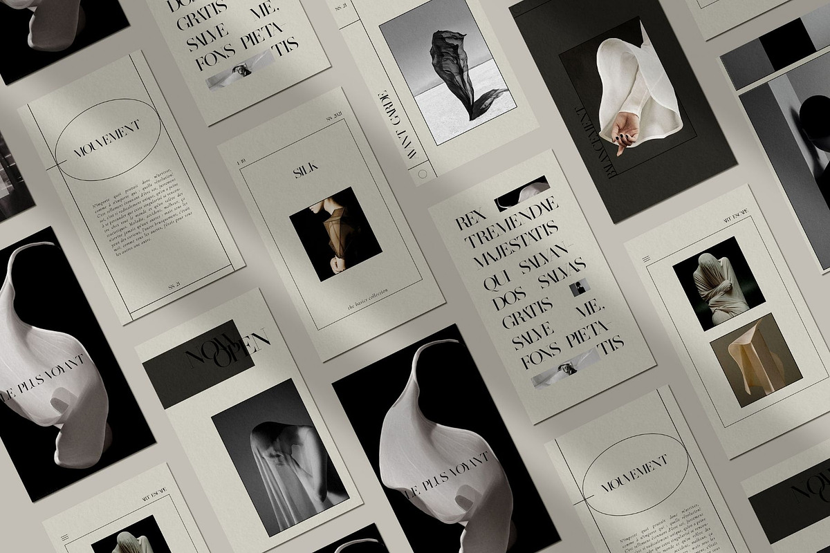 LOUISE Instagram Templates CANVA/PS, a Social Media Template by Studio Suvelle (Photo 5 of 6)