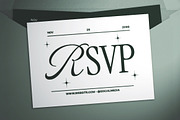 Green & White Minimalist Wedding, an Invitation Template by The Good Store (Thumbnail 3 of 4)
