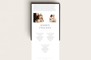 Photography Email Template Set