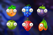 Set of Colorful Fruits, an Object Graphic by JUBO (Thumbnail 3 of 5)