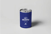 Can Preserve Mock-up, a Packaging Mockup by zippypixelstudio (Thumbnail 8 of 8)