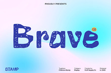 CS Brave Stamp