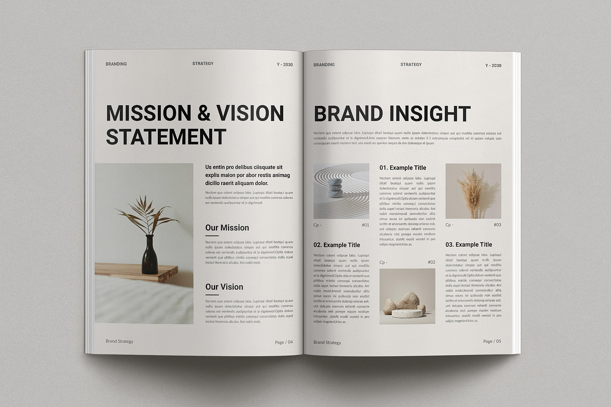 Brand Strategy Framework Template, a Brochure Template by Cleffon_Graphic_Studio (Photo 3 of 7)