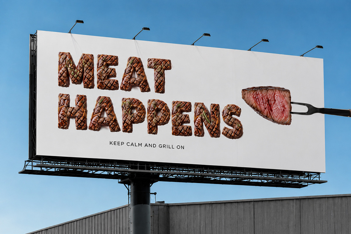 Steakhouse Font, a Sans Serif Font by Handmadefont (Photo 11 of 14)