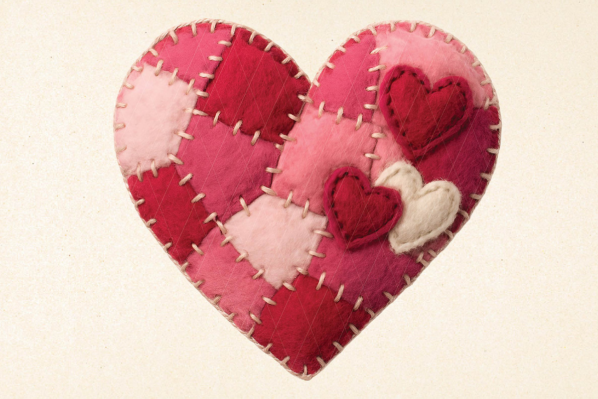 Patchwork Valentine Png Valentines H, an Illustration by DreamPrint404 (Photo 1 of 8)