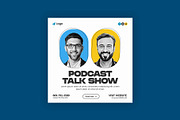 Podcast Social Media Post Bundle, a Social Media Template by Saman Osama (Thumbnail 3 of 12)