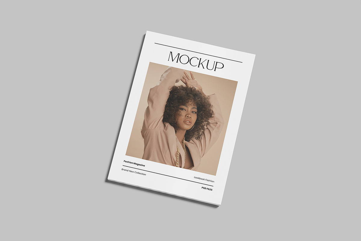 Realistic Magazine Mockup, a Books & Magazine Mockup by Graphiculon (Photo 3 of 11)