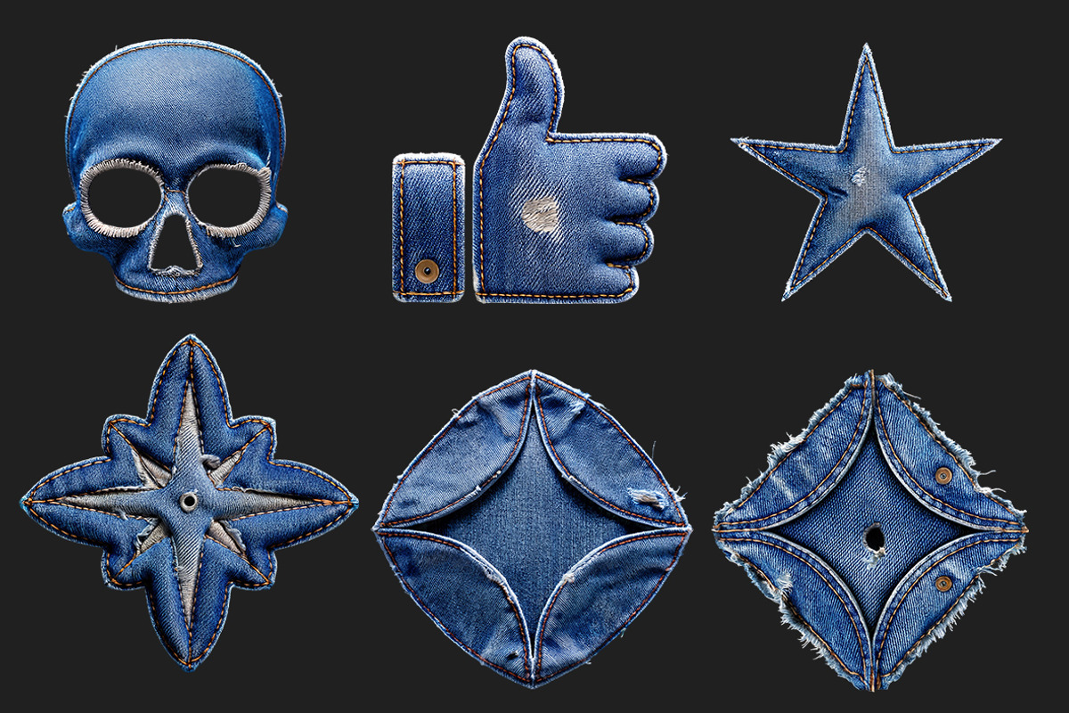 Denim Drip Font, a Sans Serif Font by Handmadefont (Photo 7 of 14)