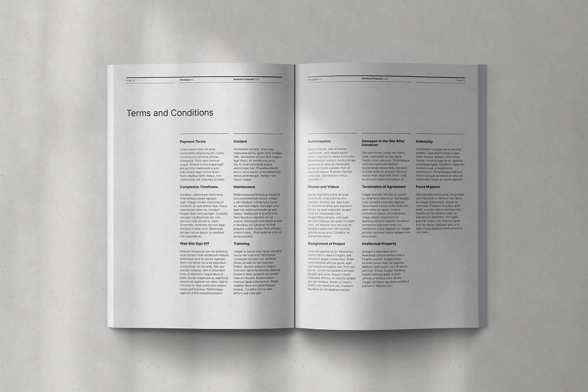 Kreatype Proposal, a Brochure Template by Kreatype Studio (Photo 14 of 18)