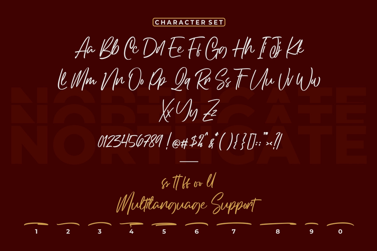Northgate - Stylish Handwritten Font preview 6