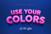 3D Text Effect, a Layer Style Add-On by Andrew Skoch Design (Thumbnail 6 of 6)