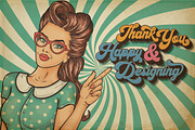 Halycoon | Retro Bold Script, a Script Font by Almeera Std (Thumbnail 14 of 14)