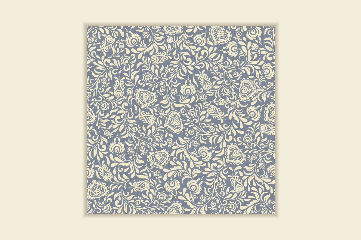 Baroque seamless pattern, a Pattern Graphic by NataLito (Photo 2 of 2)