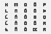 Raster - Block Font, a Font by SelfBuild Type (Thumbnail 7 of 12)