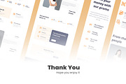 Fintech Web Design, a Wireframe Template by INSPR STD (Thumbnail 6 of 6)