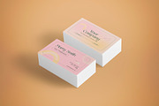 Aesthetic Business Cards, a Business Card Template by graphicook (Thumbnail 2 of 3)