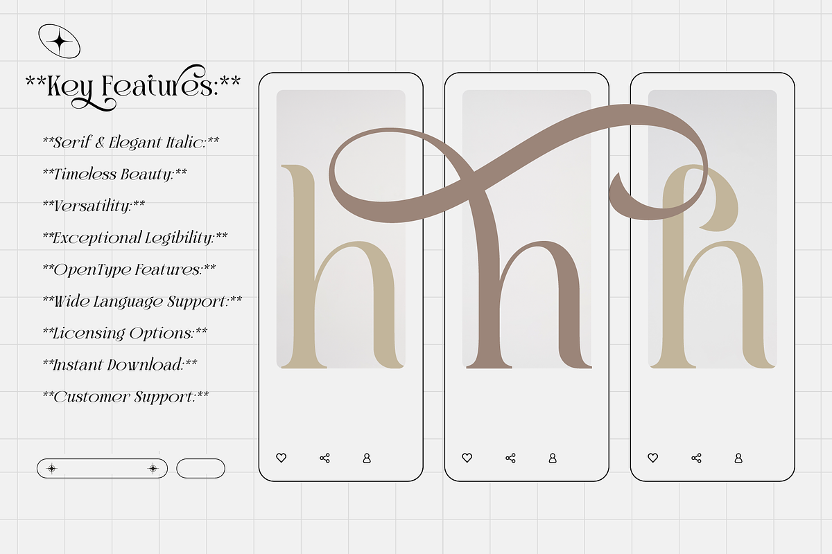 Authen Chastro Serif & Elegan Italic, a Font by AuthenType (Photo 6 of 13)