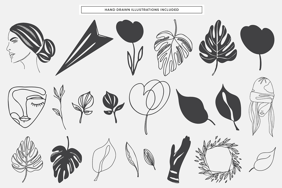 Remmí Hand-drawn Illustrations, a Seasonal Illustration by Feather & Sage Design (Photo 10 of 11)