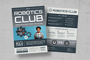 Robotics Club Flyer Template, a Flyer Template by BrandPacks (Thumbnail 5 of 5)