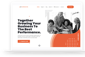 AT Corporation - Business WP Theme