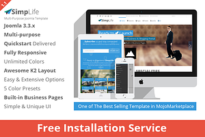 SimpLife Multi-purpose Template