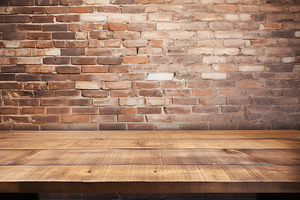 Wooden texture table on brown background, a Background Photo by AlyaAnd