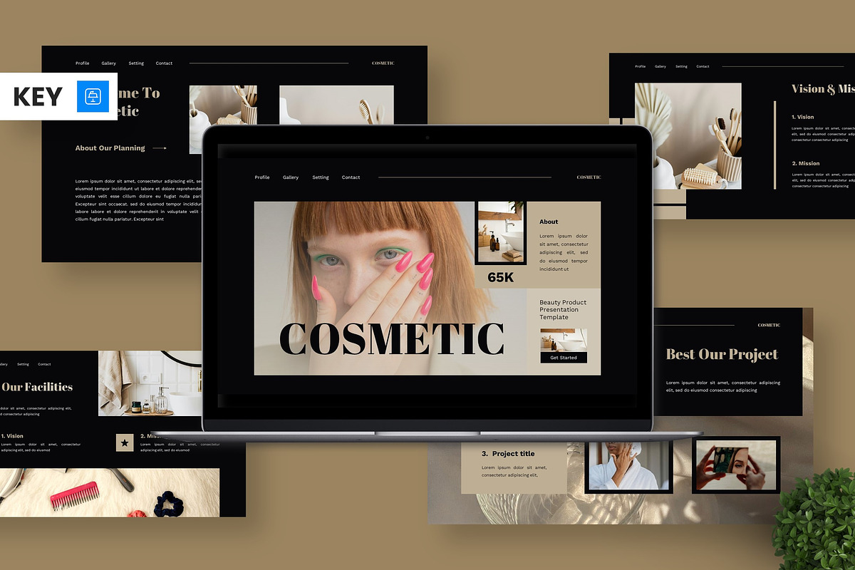 Cosmetic - Beauty Product Keynote