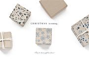Snow Mice. Clipart set., a Decorative Illustration by Dinkoobraz (Thumbnail 7 of 12)